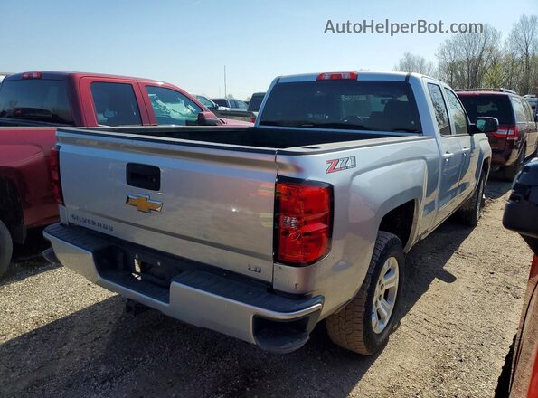 2GCVKPEC5K1216736 2019 CHEVROLET SILVERADO Silver Trasero derecho