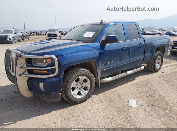 2GCVKPEC5K1230488 2019 CHEVROLET SILVERADO Blue Przód lewy