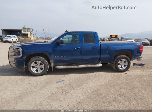 2GCVKPEC5K1230488 2019 CHEVROLET SILVERADO Blue Widok wnętrza 360 stopni