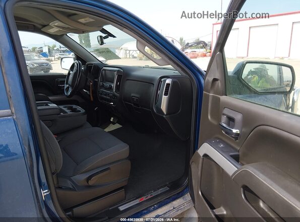 2GCVKPEC5K1230488 2019 CHEVROLET SILVERADO Blue Widok wnętrza z przodu