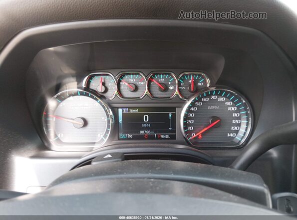 2GCVKPEC5K1230488 2019 CHEVROLET SILVERADO Blue Widok tylnych siedzeń