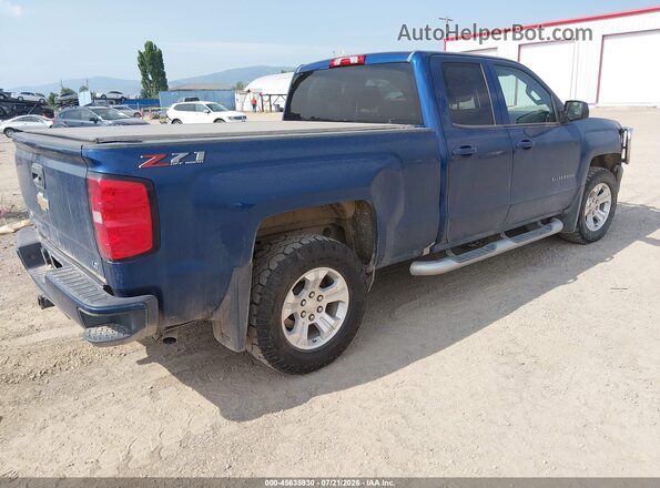 2GCVKPEC5K1230488 2019 CHEVROLET SILVERADO Blue Tył prawy