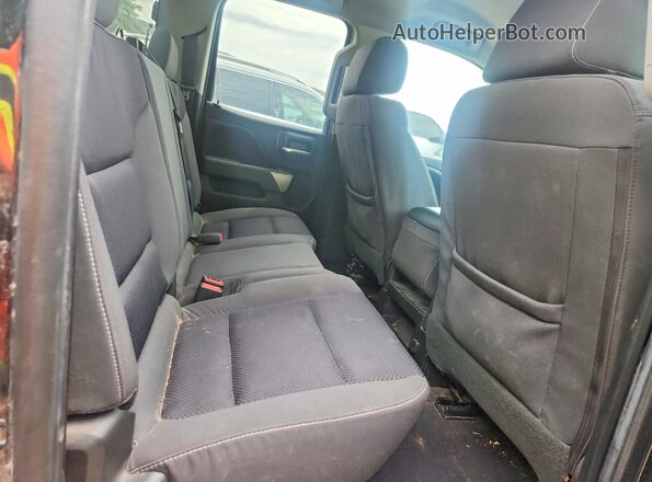 2GCVKPEC6K1108822 2019 CHEVROLET SILVERADO Black Вид задніх сидінь
