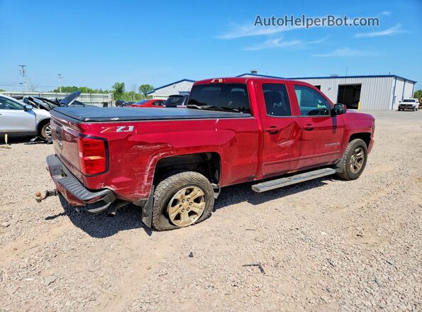 2GCVKPEC6K1119061 2019 CHEVROLET SILVERADO Maroon Задня права чверть