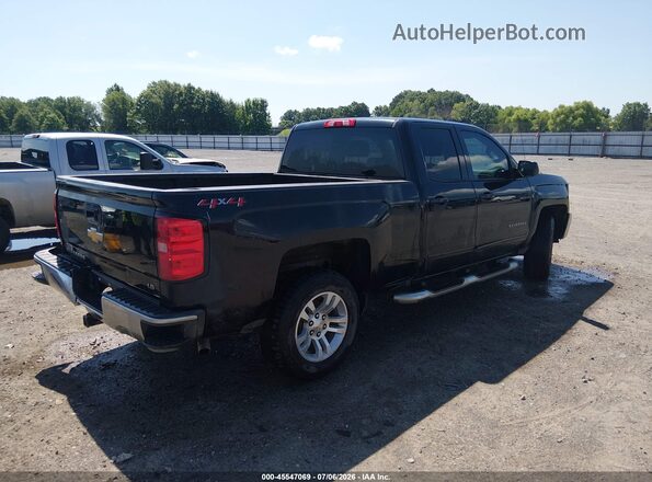 2GCVKPEC6K1124048 2019 CHEVROLET SILVERADO Черный Задняя правая четверть