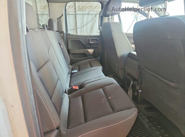 2GCVKPEC7K1184470 2019 CHEVROLET SILVERADO White Vista de los asientos traseros