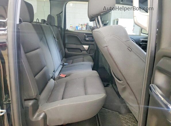2GCVKPEC8K1112905 2019 CHEVROLET SILVERADO Black Հետևի նստատեղերի տեսք