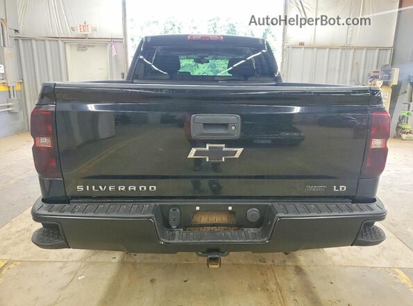 2GCVKPEC8K1112905 2019 CHEVROLET SILVERADO Black Հետևի տեսք