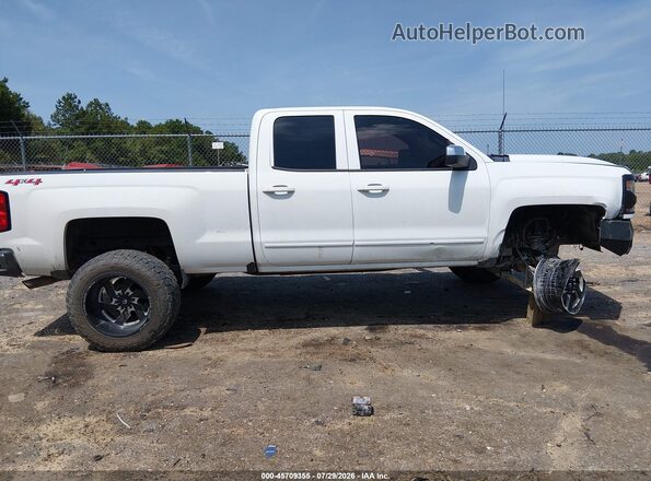 2GCVKPEC8K1137450 2019 CHEVROLET SILVERADO White უკანა სალონის ხედი