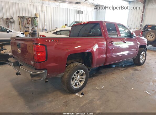 2GCVKPEC8K1203589 2019 CHEVROLET SILVERADO Red Задня права чверть