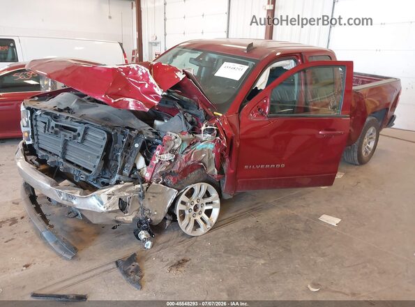 2GCVKPEC8K1203589 2019 CHEVROLET SILVERADO Red Передня ліва чверть
