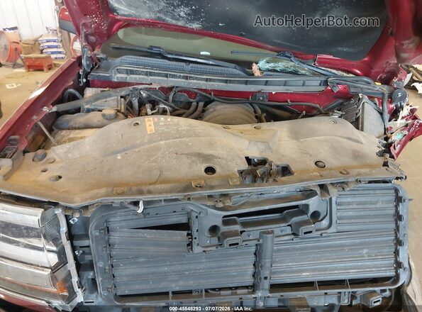 2GCVKPEC8K1203589 2019 CHEVROLET SILVERADO Red Вид ззаду