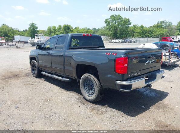 2GCVKPEC9K1114078 2019 CHEVROLET SILVERADO Blue Tył lewy