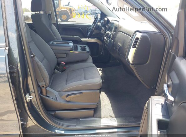 2GCVKPEC9K1114078 2019 CHEVROLET SILVERADO Blue Widok wnętrza z przodu