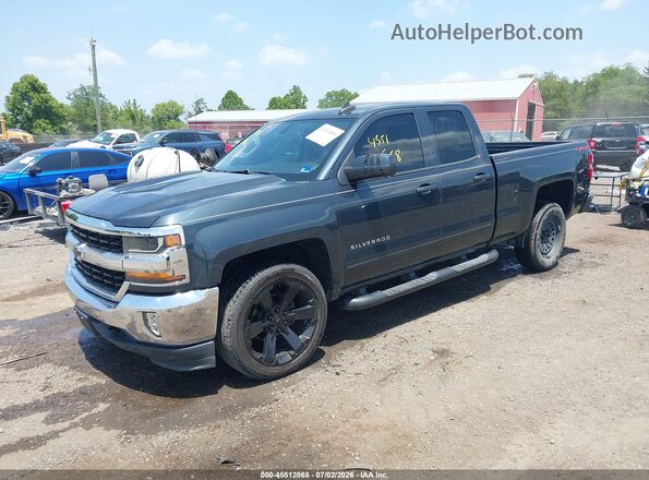 2GCVKPEC9K1114078 2019 CHEVROLET SILVERADO Blue Przód lewy