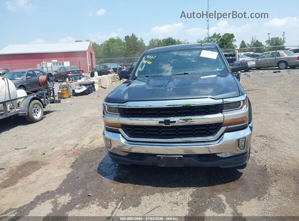 2GCVKPEC9K1114078 2019 CHEVROLET SILVERADO Blue Widok zestawu wskaźników