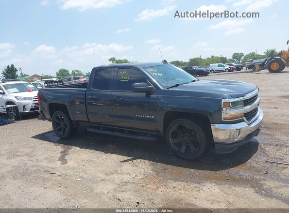 2GCVKPEC9K1114078 2019 CHEVROLET SILVERADO Blue Widok wnętrza z tyłu