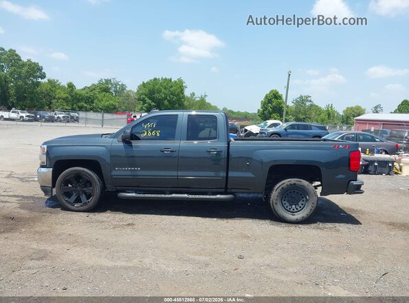 2GCVKPEC9K1114078 2019 CHEVROLET SILVERADO Blue Widok wnętrza 360 stopni