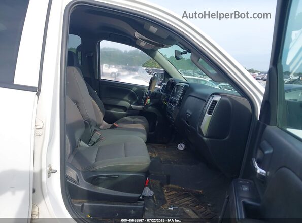 2GCVKPEC9K1124075 2019 CHEVROLET SILVERADO White წინა სალონის ხედი