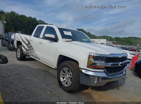 2GCVKPEC9K1124075 2019 CHEVROLET SILVERADO White უკანა სალონის ხედი