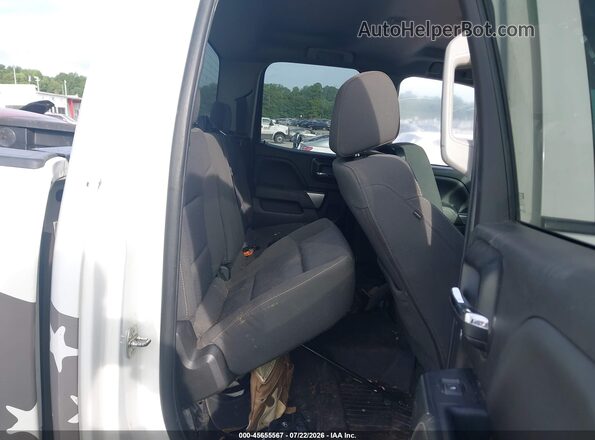 2GCVKPEC9K1124075 2019 CHEVROLET SILVERADO White VIN კოდის სტიკერის ხედი