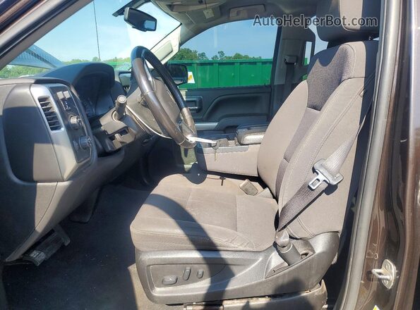 2GCVKPEC9K1154547 2019 CHEVROLET SILVERADO Brown Вид салону спереду