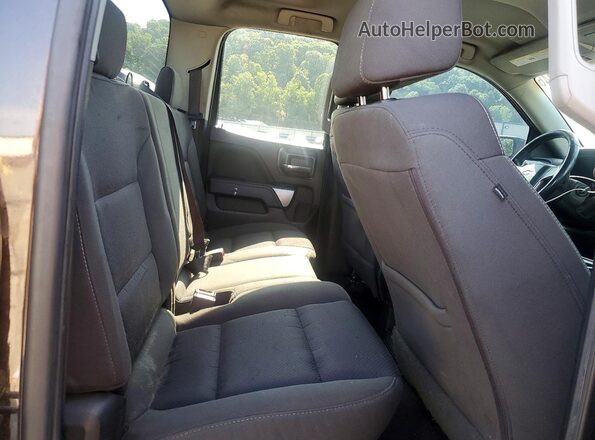 2GCVKPEC9K1154547 2019 CHEVROLET SILVERADO Brown Вид задніх сидінь