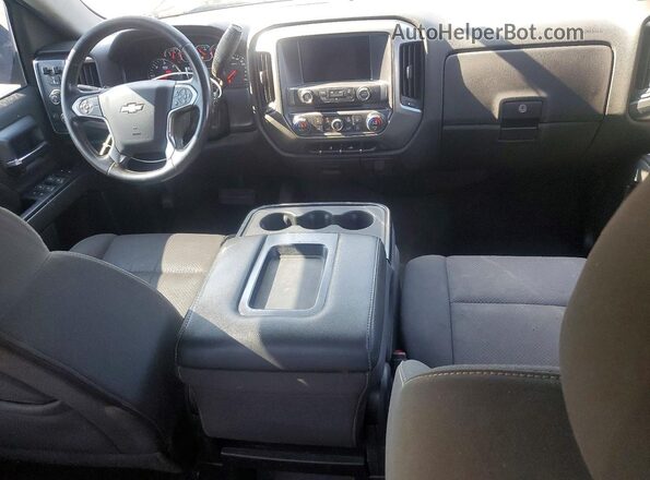 2GCVKPEC9K1154547 2019 CHEVROLET SILVERADO Brown Вид панелі приладів