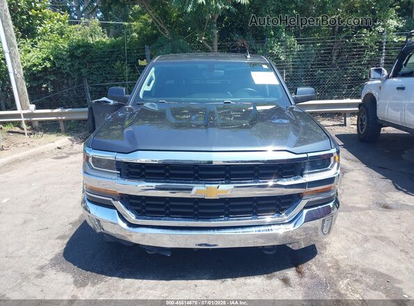 2GCVKPEC9K1170635 2019 CHEVROLET SILVERADO Gray Вид щитка приладів