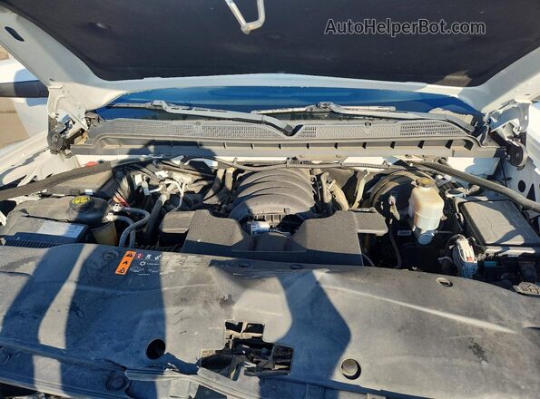 2GCVKPECXK1156565 2019 CHEVROLET SILVERADO White Vista interior trasera