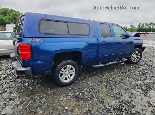 2GCVKPECXK1201990 2019 CHEVROLET SILVERADO Blue Задня права чверть