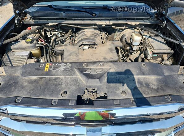 2GCVKPECXK1243933 2019 CHEVROLET SILVERADO Black Widok wnętrza z tyłu