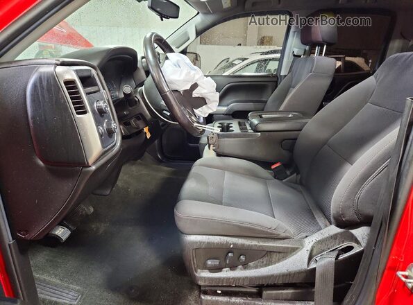 2GCVKREC9J1103270 2018 CHEVROLET SILVERADO Red Вид салону спереду