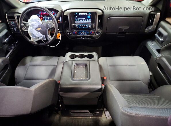 2GCVKREC9J1103270 2018 CHEVROLET SILVERADO Red Вид панелі приладів