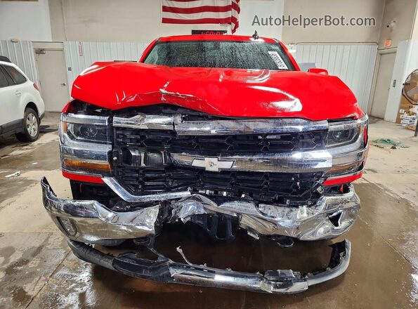 2GCVKREC9J1103270 2018 CHEVROLET SILVERADO Red Вид спереду