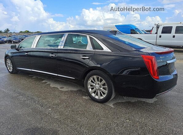 2GEXG6U38H9550184 2017 CADILLAC XTS Black Հետևի ձախ