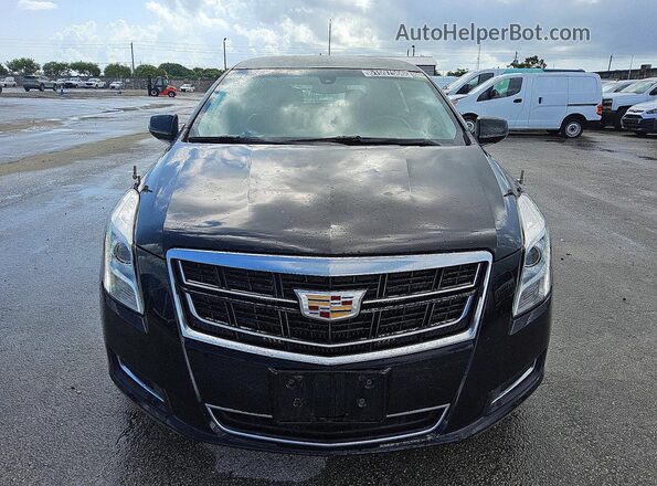 2GEXG6U38H9550184 2017 CADILLAC XTS Black Դիմացի տեսք