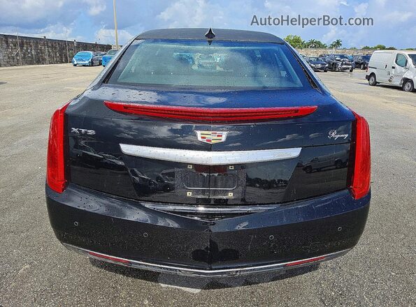 2GEXG6U38H9550184 2017 CADILLAC XTS Black Հետևի տեսք