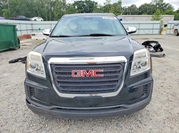 2GKALLEK7G6104983 2016 GMC TERRAIN Black Front view