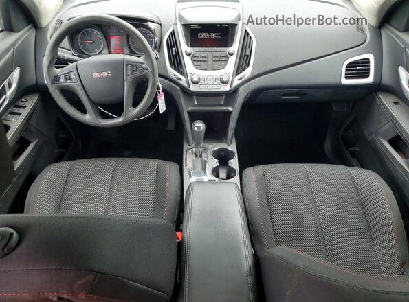 2GKALLEK7G6104983 2016 GMC TERRAIN Black Dashboard view