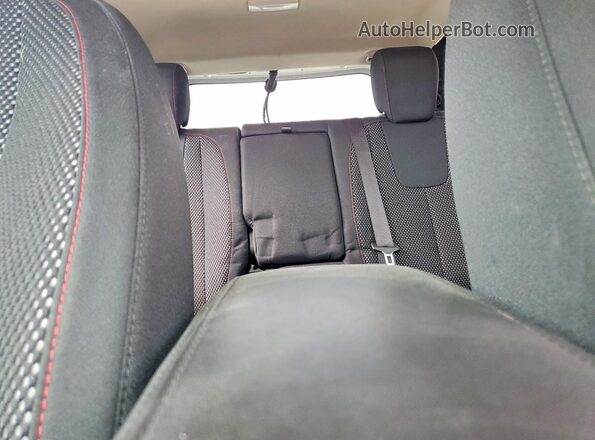 2GKALLEK7G6104983 2016 GMC TERRAIN Black Rear seats view