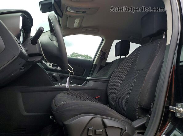 2GKALLEK7G6104983 2016 GMC TERRAIN Black Front interior view
