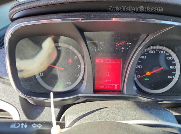2GKALLEKXH6225721 2017 GMC TERRAIN Black Vista del cuadro de instrumentos