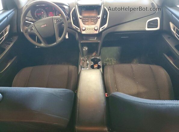 2GKALMEK0G6312564 2016 GMC TERRAIN White წინა პანელის ხედი