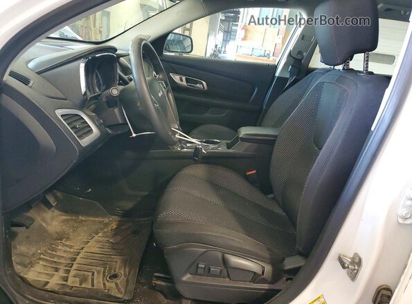 2GKALMEK0G6312564 2016 GMC TERRAIN White წინა სალონის ხედი