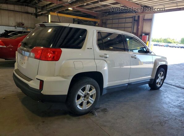 2GKALMEK0G6312564 2016 GMC TERRAIN White უკანა მარჯვენა