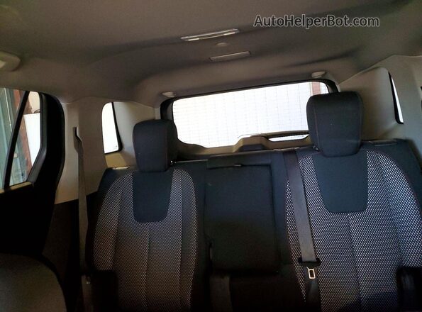 2GKALMEK0G6312564 2016 GMC TERRAIN White უკანა სავარძლების ხედი