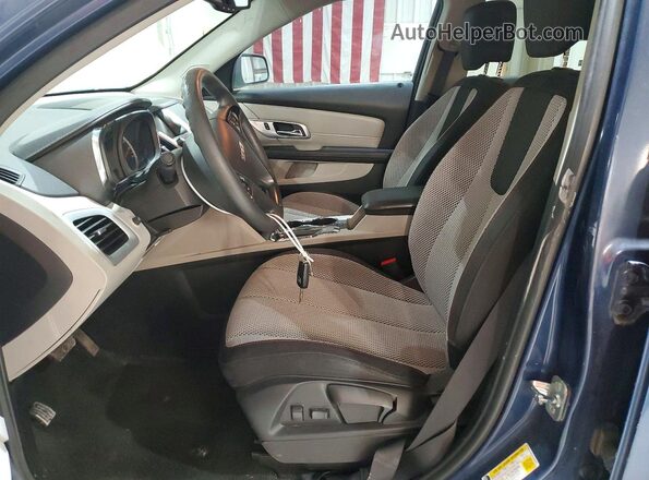 2GKALMEK0G6356807 2016 GMC TERRAIN Blue Vista interior delantera