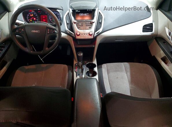 2GKALMEK0G6356807 2016 GMC TERRAIN Blue Vista del salpicadero