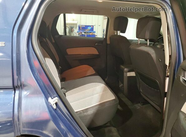 2GKALMEK0G6356807 2016 GMC TERRAIN Blue Vista interior trasera